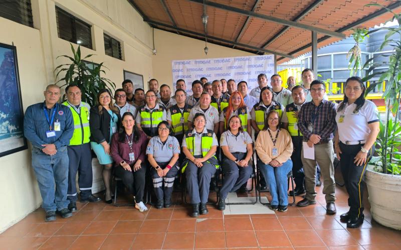  Esta formación, realizada en alianza con la CONRED, busca que el personal esté mejor preparado para actuar de forma rápida y coordinada ante cualquier emergencia