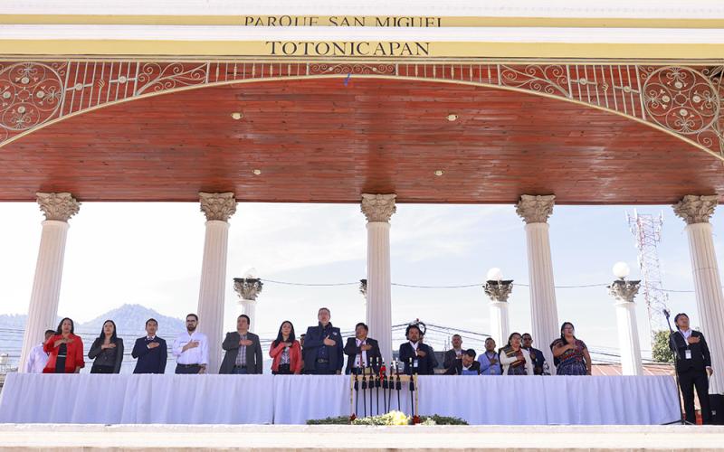 Gobierno y 48 Cantones de Totonicapán consolidan compromisos con firma de agenda territorial de desarrollo