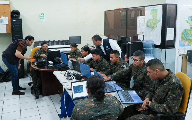 Capacitan a técnicos del Ejército en Sistemas de Información Geográfica