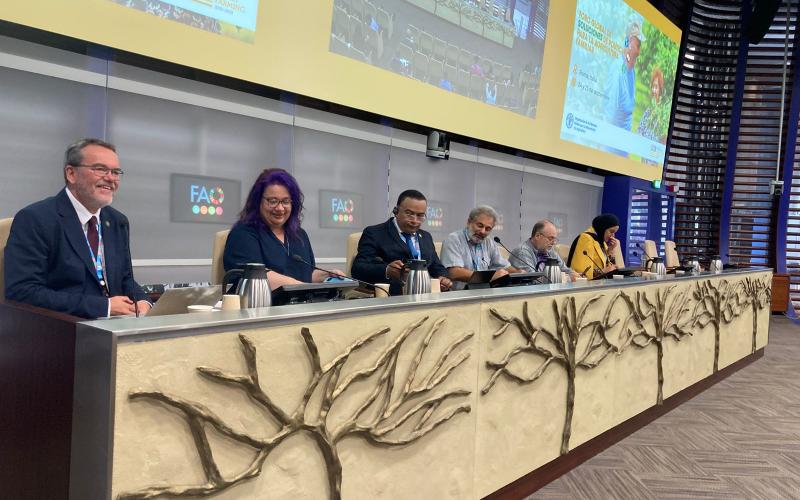 Guatemala participa en Foro Global sobre Agricultura Familiar en Roma