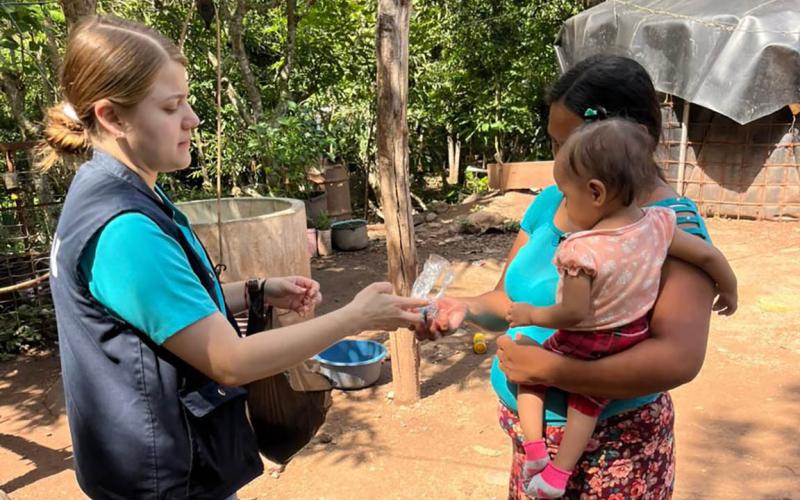 Impulsan la agricultura familiar y la nutrición en San José la Arada