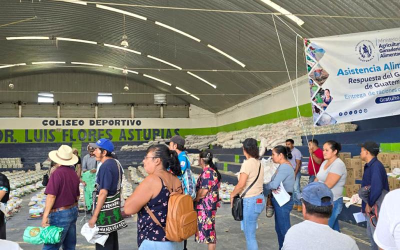 Llevamos alimentos a más 622 mil familias en todo el país