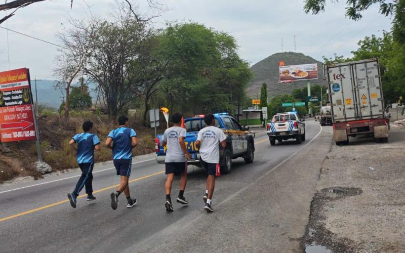 Centroamérica unida por la historia: PROVIAL acompaña la Antorcha Centroamericana por la Paz y la Libertad
