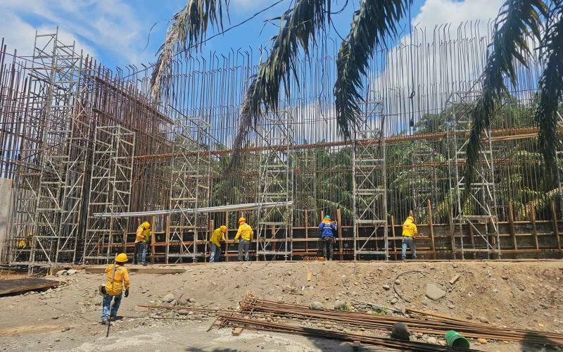 Así avanza la construcción del puente que transformará la movilidad de San Marcos 