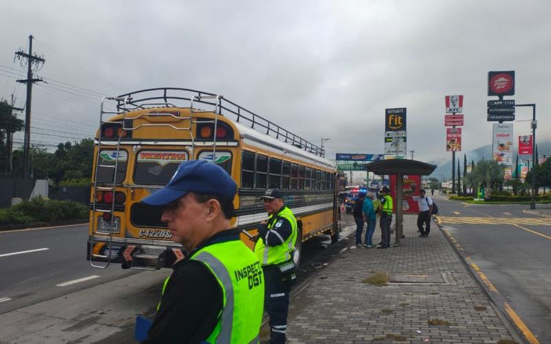 Operativo de la DGT en Amatitlán refleja avances: cero sanciones gracias al cumplimiento del transporte público