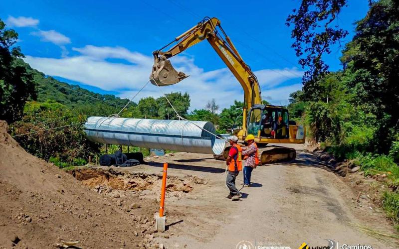 Caminos retoma proyecto vial en Jalapa: más de 21 mil vecinos serán beneficiados  