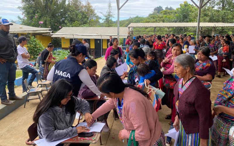 Reconocen esfuerzo de comunidades rurales por fortalecer seguridad alimentaria