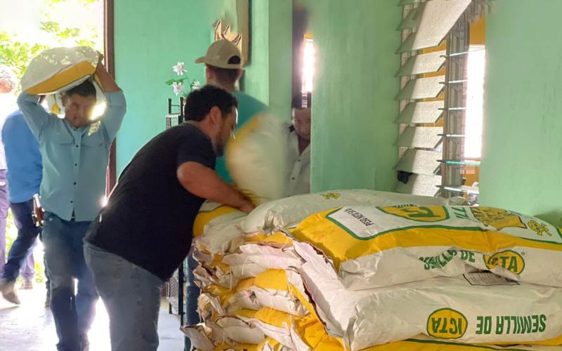 Semilla de calidad llega a productores de la región Chortí
