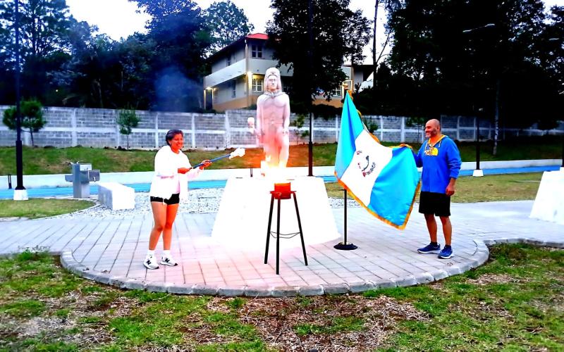 fuego de la Independencia 