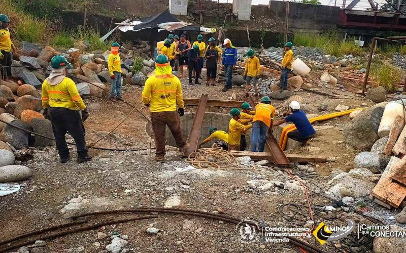 Instalan pilotes en el proyecto del segundo puente Nahualate