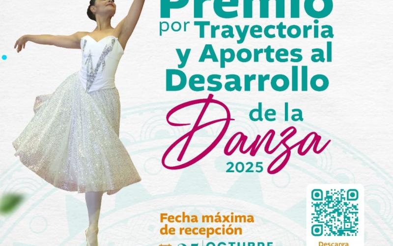 Premio por Trayectoria y Aportes al Desarrollo de la Danza 2025