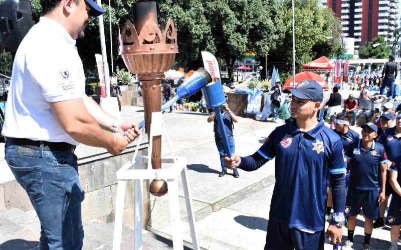 La antorcha de la Independencia: orgullo que también cuida vidas y nuestro entorno