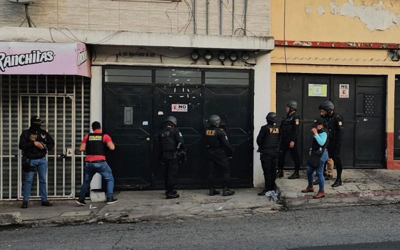 Ejecutan más de noventa allanamientos contra la Mara Salvatrucha