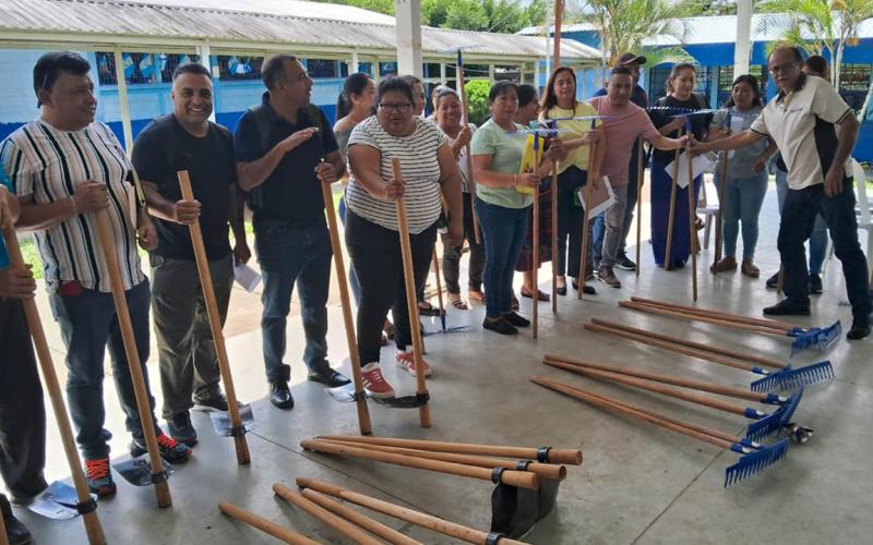 En San Pablo, San Marcos se impulsa educación alimentaria con los huertos escolares