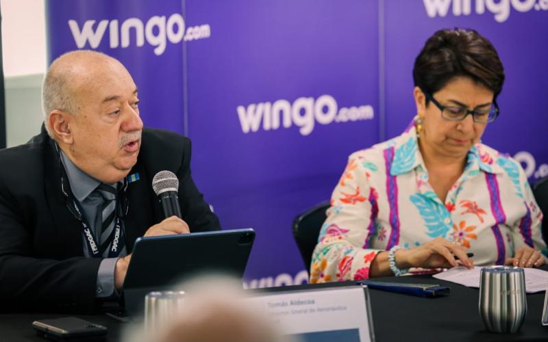 El vuelo inaugural despegó desde el Aeropuerto Internacional La Aurora, en un acto que contó con la participación de representantes de la DGAC, el Instituto Guatemalteco de Turismo (INGUAT), el Ministerio de Relaciones Exteriores, la Embajada de Colombia en Guatemala y miembros del Cuerpo Diplomático acreditado en el país.