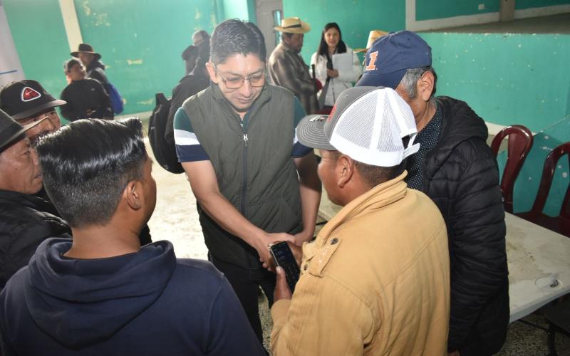 Avanzan en acciones para fortalecer la producción agrícola de San Marcos