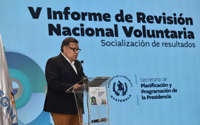 El secretario Carlos Mendoza se refirió a las dos herramientas trabajadas por el equipo técnico de SEGEPLAN.