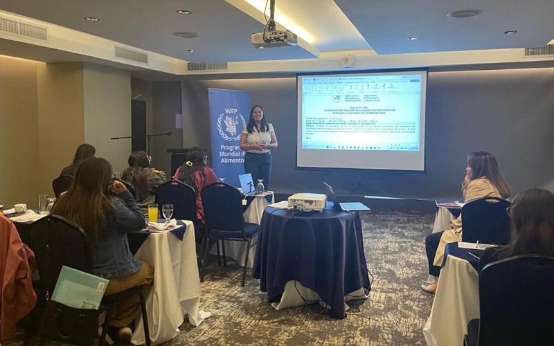 Capacitación nacional refuerza conocimientos en seguridad alimentaria y nutricional