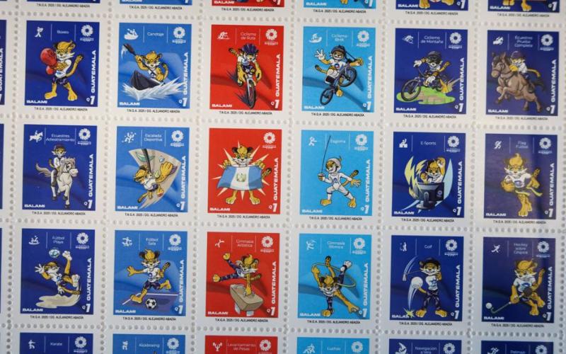 Correos de Guatemala lanza sellos conmemorativos de los XII Juegos Centroamericanos 