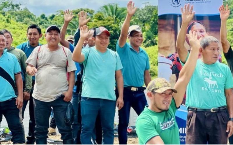 Con esta entrega se reducen las condiciones de pobreza, pobreza extrema y vulnerabilidad en las comunidades.