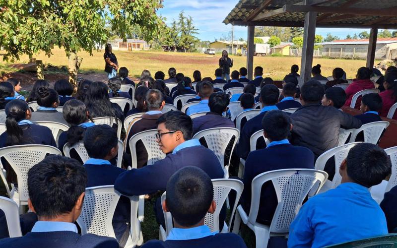 Escuela de Laguna Del Pito promueve alimentación saludable