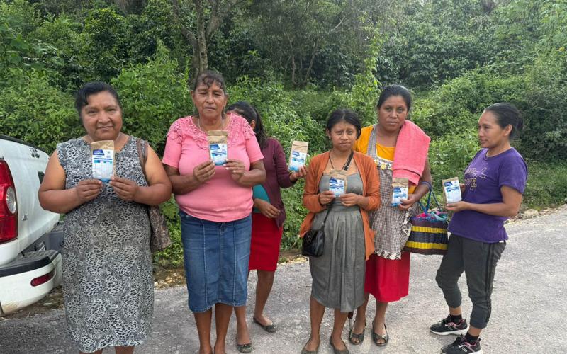 Fortalecen agricultura familiar en San Carlos Alzatate, Jalapa
