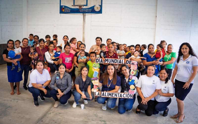 Fortalecen conocimientos en nutrición y producción de alimentos