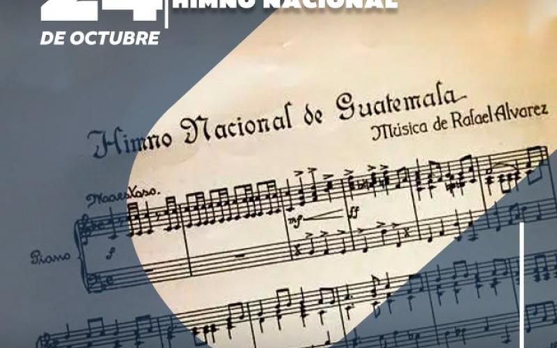 Orgullo y símbolo patrio: Guatemala conmemora el Día del Himno Nacional