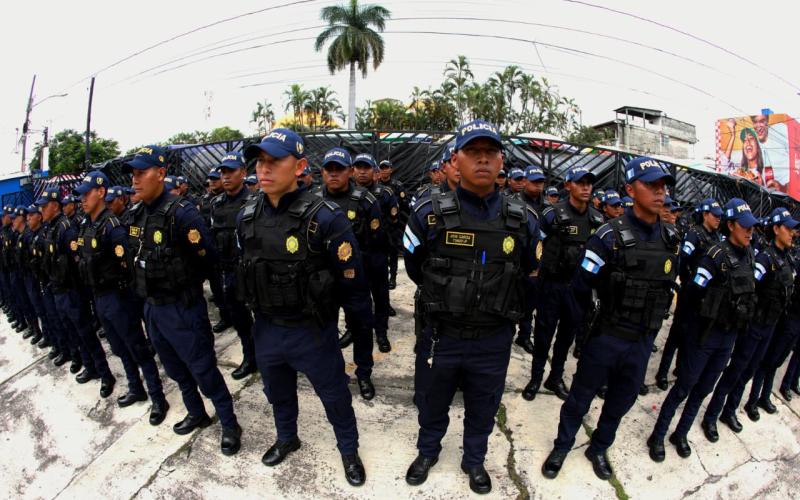 Gobernación incrementa presencia policial en Escuintla