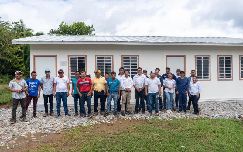 Entregan módulo prefabricado para servicios de salud en el Ixcán, Quiché