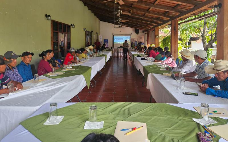 Impulsan mejora de la resiliencia climática en la región chortí
