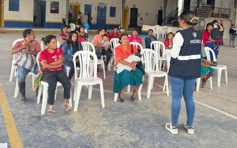 Jornada de nutrición y aprendizaje para madres en Olopa