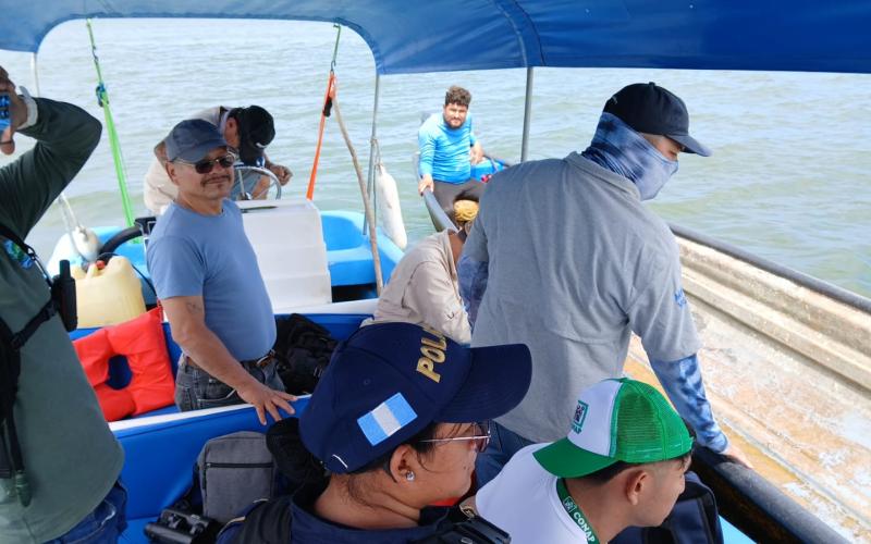 Operativo interinstitucional para el control pesquero en la Bahía de Santo Tomás