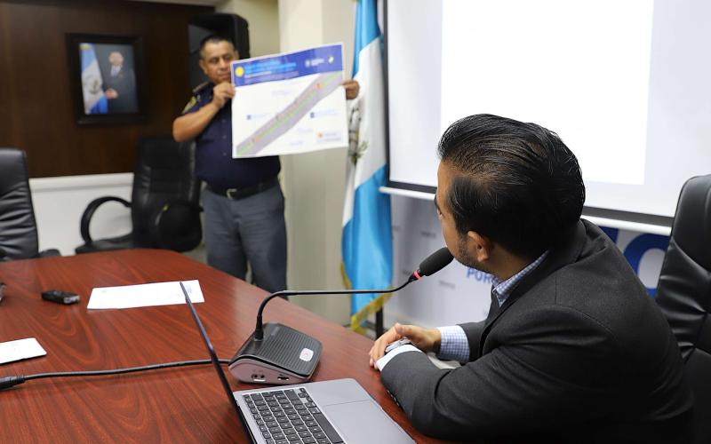 CIV impulsa carril reversible en la CA-1 Occidente para mejorar la seguridad vial