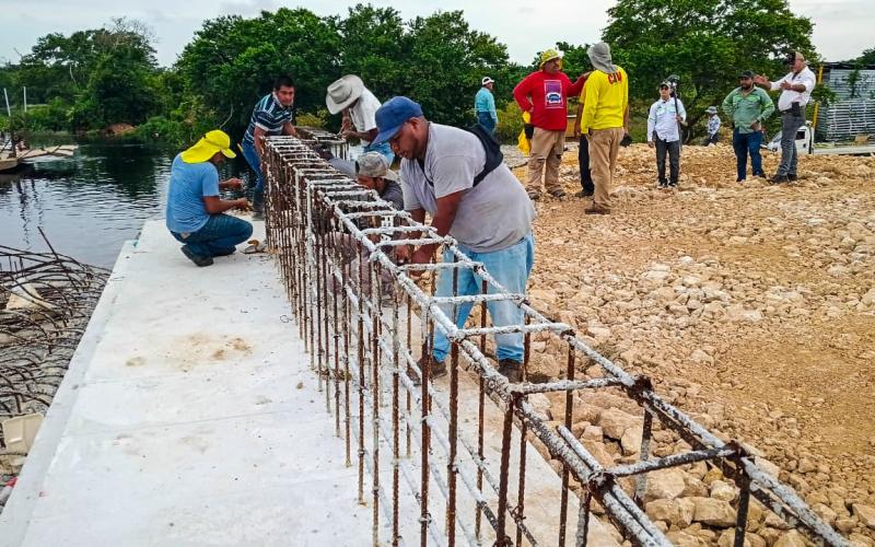 Se inician trabajos para la instalación de puente Bailey en Petexbatún 