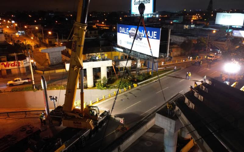 ¡Precaución! Habra cierres nocturnos en calzadas Roosevelt y San Juan por trabajos del paso a desnivel