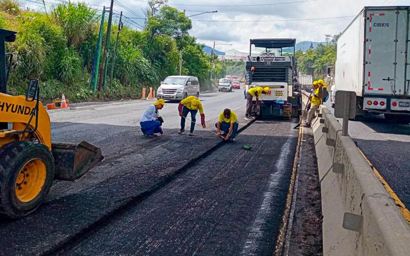 Continúan los trabajos en la CA-9 Sur: Covial mejora seguridad y transitabilidad vial