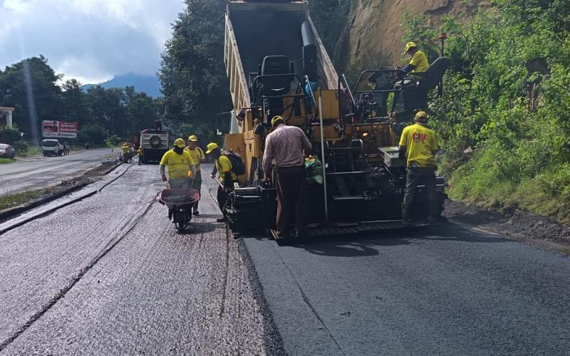 Transformación en Nahualá: Covial recupera trayecto de la ruta Interamericana  