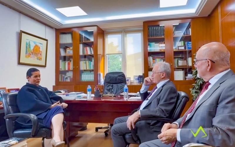 Robustecen cooperación entre Guatemala y Colegio de Veterinarios de Madrid