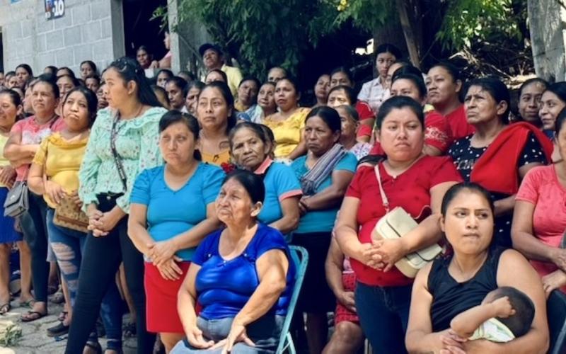 Asamblea comunitaria en San Jacinto, Chiquimula