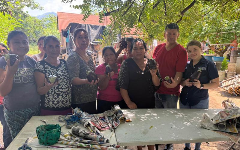 Técnicos brindan asistencia y orientación nutricional en Chiquimula