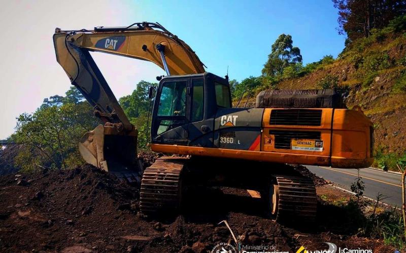 DGC trabaja para restablecer paso seguro en Escuintla tras sismo
