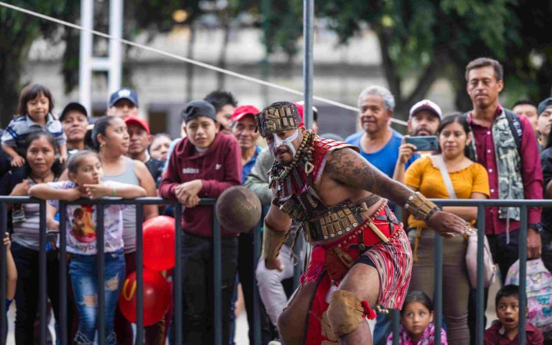 Danzas ancestrales y Juego de Pelota Maya
