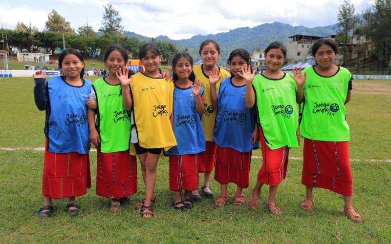  programa “Juego Limpio” en Nebaj, Quiché