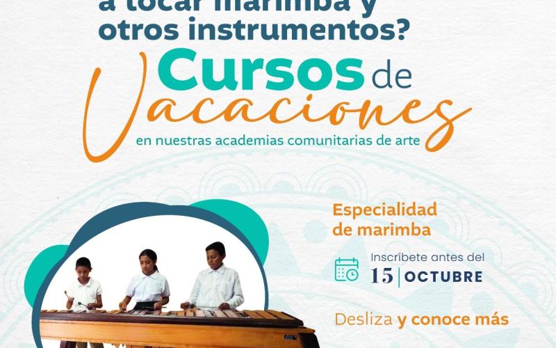 Aprende a tocar marimba