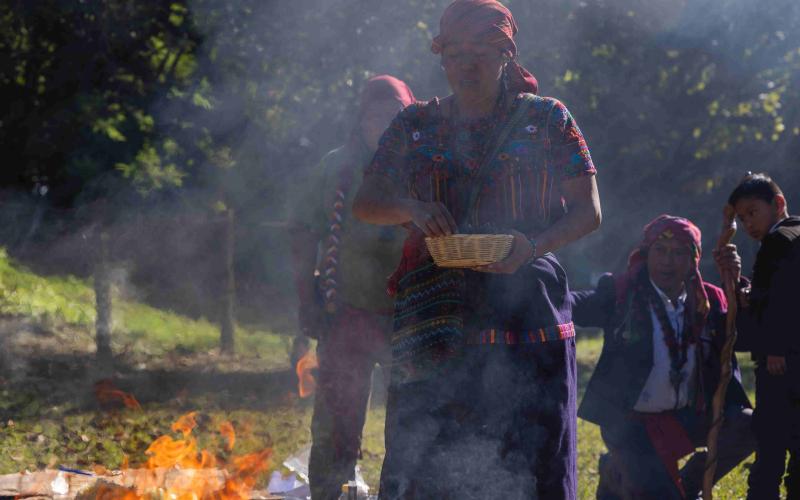 solicitar una ceremonia espiritual