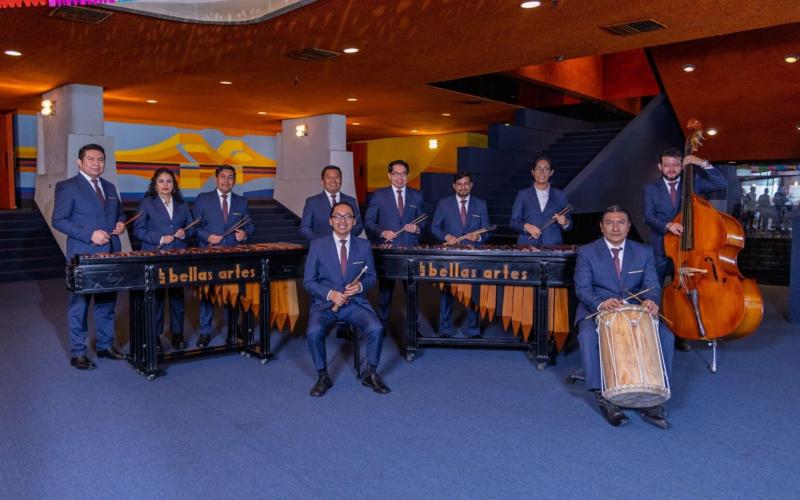 La Marimba de Bellas Artes de gira por Colombia 