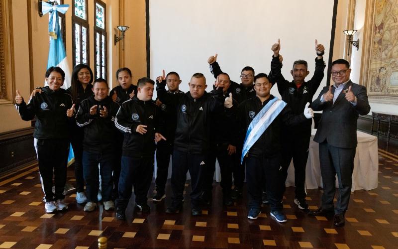 Futsal Down Guatemala Juramentado
