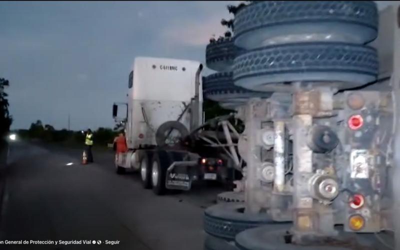 Provial atiende hecho de tránsito en Izabal 