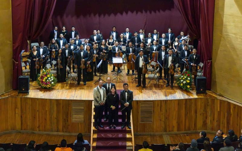 Debuta en Totonicapán la Orquesta Sinfónica Regional de Occidente